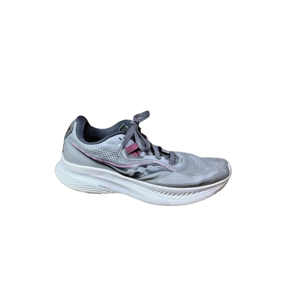 Saucony Women's Athletic Shoes - Light Gray and Pink